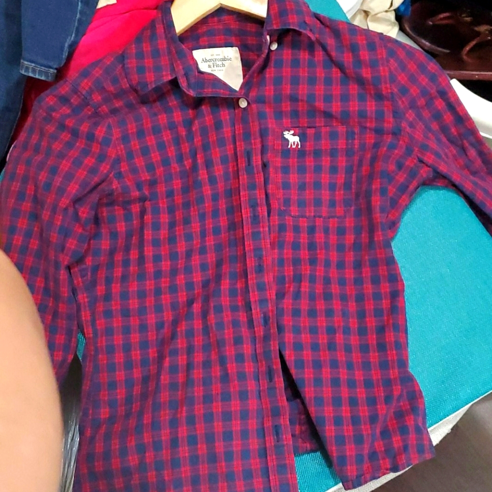 Abercrombie flannel madra 20 or best offer